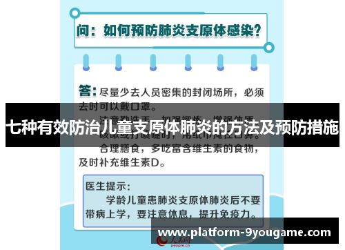 七种有效防治儿童支原体肺炎的方法及预防措施